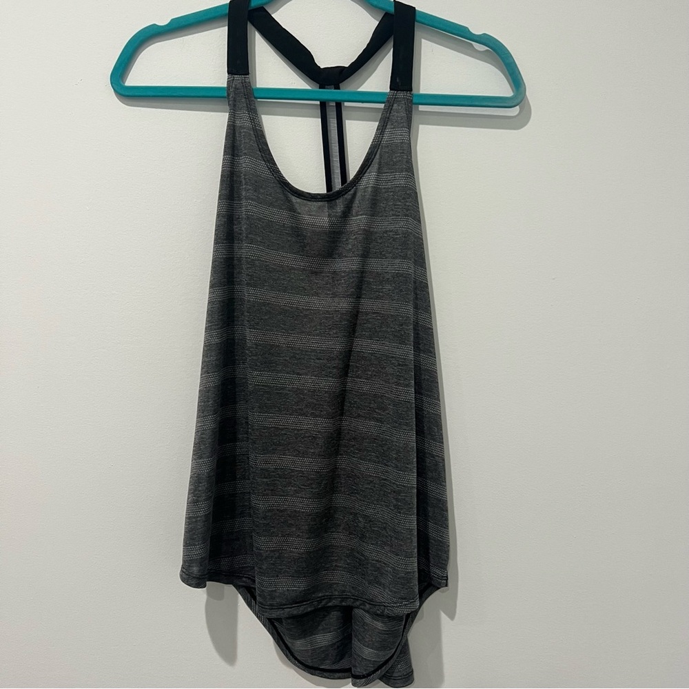 Gray Workout Tank Top